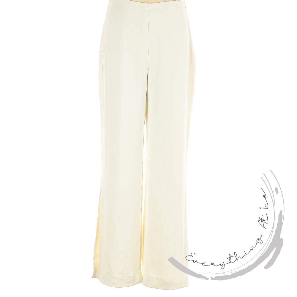 MNG Ivory Flared Pants